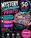 50 Sublimation Mystery Prints