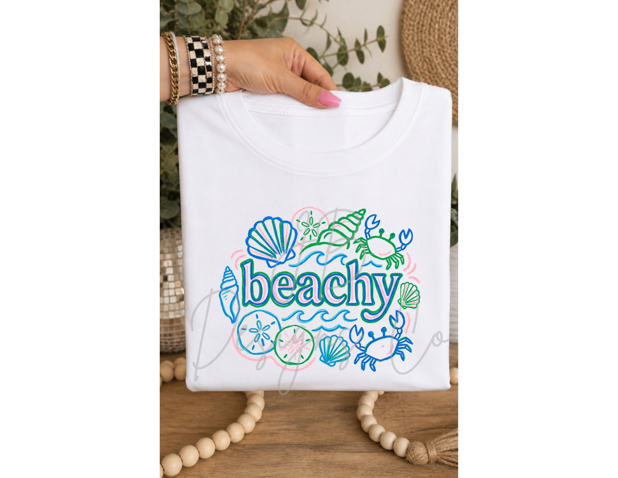 Adult “Beachy” tee