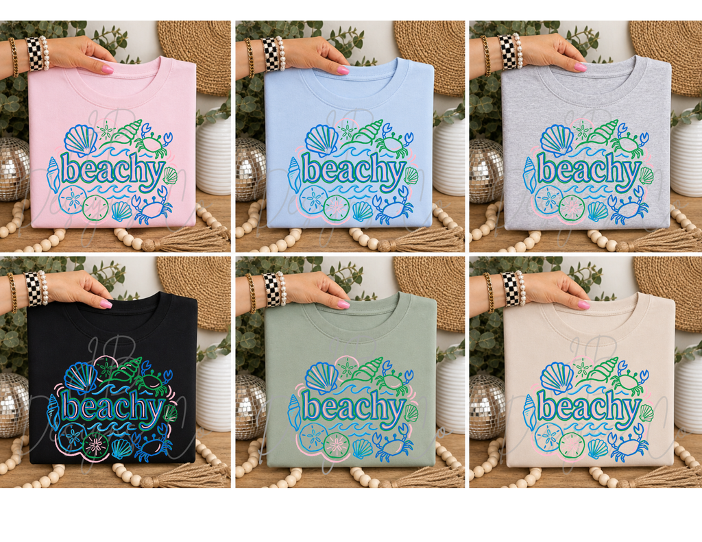 Adult “Beachy” tee