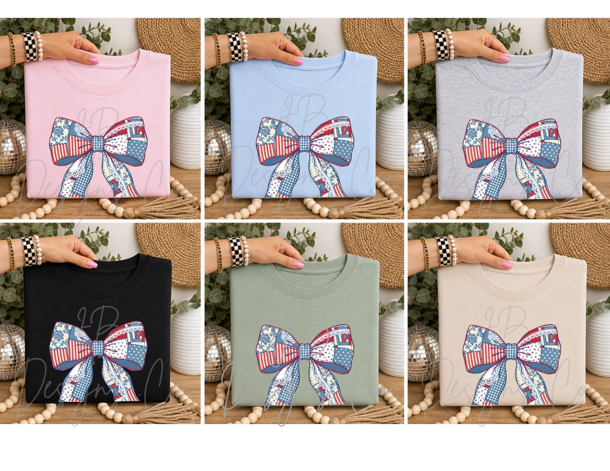 Patriotic Bow tee